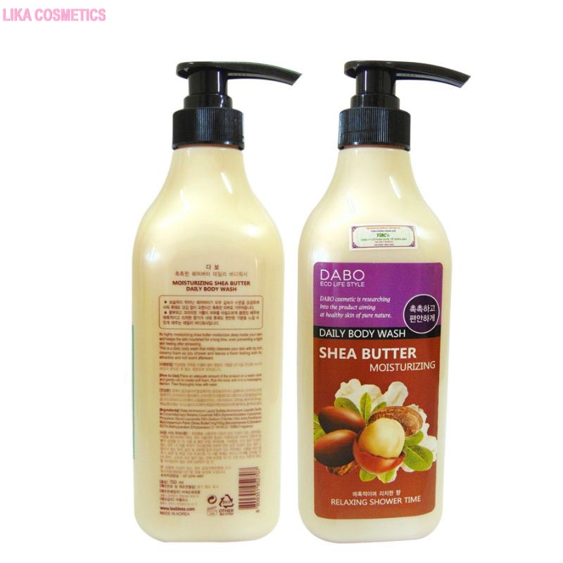 Sữa tắm DABO Shea Butter